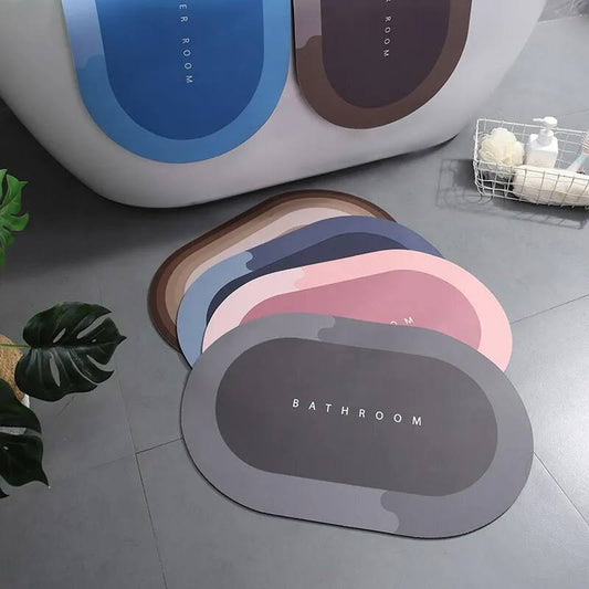 Alfombra de baño antideslizante absorbente