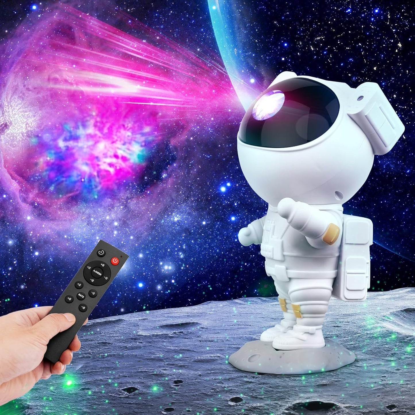 Proyector Galaxia Astronauta  — Pago Contra Entrega